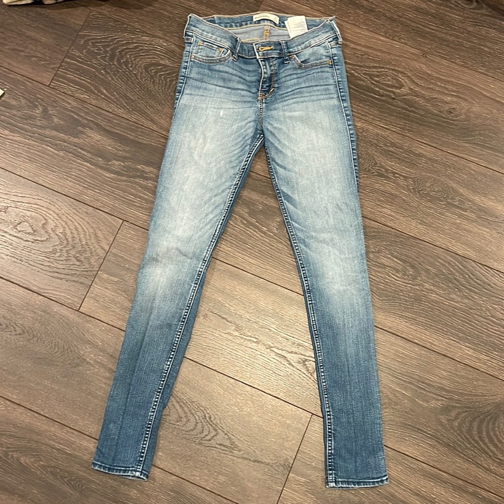 Girl’s Abercrombie Kids Super Skinny Jeans